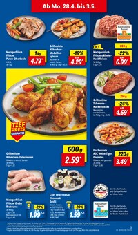 Garnelen im Lidl Prospekt "LIDL LOHNT SICH" mit 61 Seiten (Siegen (Universitätsstadt))