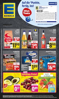 EDEKA Prospekt Auf die °Punkte, fertig, los! mit  Seiten in Meckenbeuren und Umgebung