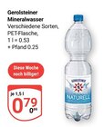 Mineralwasser im Angebot bei GLOBUS in Zwickau Mineralwasser Angebote von Gerolsteiner bei GLOBUS Zwickau für 0,79 €