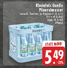Aktuelles Mineralwasser Angebot bei E center in Hagen (Stadt der FernUniversität) ab 5,49 €
