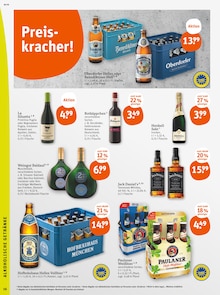 Jack Daniels im tegut Prospekt "tegut… gute Lebensmittel" mit 23 Seiten (München)