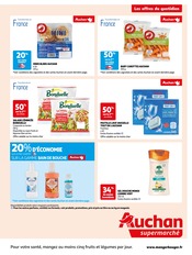 Promos Hygiène dans le catalogue "Encore + d'économies sur vos courses du quotidien" de Auchan Supermarché à la page 9