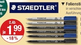 Folienschreiber von Staedtler im aktuellen V-Markt Prospekt für 1,99 €