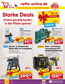 Staubsauger im Netto Marken-Discount Prospekt "Aktuelle Angebote" mit 75 Seiten (Erlangen)