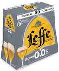 Bière d'Abbaye Blonde Sans Alcool 0.0% - LEFFE - Intermarché Super à Bordeaux Bière d'Abbaye Blonde Sans Alcool 0.0% - LEFFE en promo chez Intermarché Super Bordeaux à 1,70 €