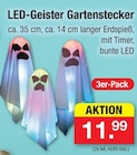 LED-Geister Gartenstecker im Angebot bei Zimmermann in Bremerhaven LED-Geister Gartenstecker Angebote bei Zimmermann Bremerhaven für 11,99 €