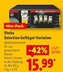 Selection Geflügel-Variation Angebote von Sheba bei Lidl Schwäbisch Hall für 15,99 €
