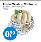 Aktuelle Weißwurst Angebote bei V-Markt in Augsburg Aktuelles Frische Münchner Weißwurst Angebot bei V-Markt in Augsburg ab 0,99 €