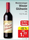 Aktuelles Winzer Glühwein Angebot bei Zimmermann in Wiesbaden ab 1,77 €
