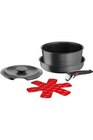 Batterie de cuisine Tefal Ingenio Inspiration set 5 pieces fonte d''aluminium L867S504 - Tefal à 54,99 € dans le catalogue Darty
