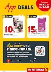 Katzenstreu im Das Futterhaus Prospekt in Ahlen Aktueller Das Futterhaus Prospekt mit Katzenstreu, "APP DEALS", Seite 2