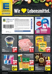E center Prospekt für Niederstetten mit 30 Seiten E center Prospekt "Wir lieben Lebensmittel!" für Niederstetten, 30 Seiten, 14.07.2025 - 19.07.2025