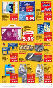 Batterie im Kaufland Prospekt "KNÜLLER" mit 56 Seiten (Moers)