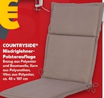 Niedriglehner-Polsterauflage im Angebot bei Kaufland in Augsburg Niedriglehner-Polsterauflage Angebote von COUNTRYSIDE bei Kaufland Augsburg für 5,00 €