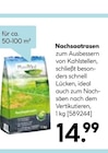 Nachsaatrasen im Hellweg Prospekt Nachsaatrasen von im aktuellen Hellweg Prospekt für 14,99 €