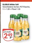 Aktuelles Milder Saft Angebot bei GLOBUS in Koblenz ab 2,49 €