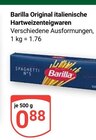 Original italienische Hartweizenteigwaren im Angebot bei GLOBUS in Gera Original italienische Hartweizenteigwaren Angebote von Barilla bei GLOBUS Gera für 0,88 €