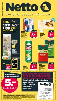 Aktueller Netto mit dem Scottie Prospekt "Günstig. Besser. Für Dich." Seite 1 von 32 Seiten für Stralsund