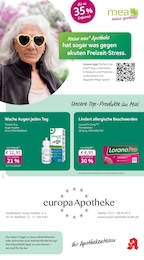 mea - meine apotheke Prospekt für Köln mit 4 Seiten mea - meine apotheke Prospekt für Köln: "Unsere Mai-Angebote", 4 Seiten, 01.05.2026 - 31.05.2026