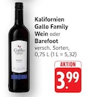 EDEKA - Wein oder Barefoot Angebot im Prospekt Wein oder Barefoot bei EDEKA im Prospekt "" für 3,99 €