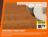 Terrassendiele Bambus Angebote von COBAM bei OBI Ratingen für 9,79 €