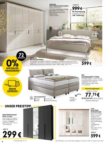 Bett im HARDECK Prospekt "19% MwSt. geschenkt!" mit 16 Seiten (Herne)