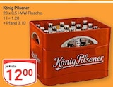 König Pilsener Angebote bei GLOBUS Salzgitter für 12,00 €