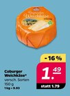 Coburger Weichkäse im Netto mit dem Scottie Prospekt Coburger Weichkäse  im aktuellen Netto mit dem Scottie Prospekt für 1,49 €