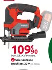 Promo Scie sauteuse brushless 20 v à 109,90 € dans le catalogue Mr.Bricolage à Pamiers