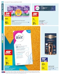 Prix et réduction Cire dans le prospectus Carrefour en cours Offre Cire dans le catalogue Carrefour du moment à la page 62