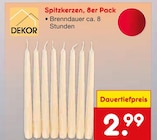 Netto Marken-Discount Castrop-Rauxel - Spitzkerzen Angebot im Prospekt Spitzkerzen bei Netto Marken-Discount im Castrop-Rauxel Prospekt für 2,99 €