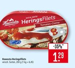 Heringsfilets Tomaten-Creme im Angebot bei Marktkauf in Heidenheim Heringsfilets Tomaten-Creme Angebote von Hawesta bei Marktkauf Heidenheim für 1,29 €