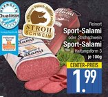 Sport-Salami von Reinert im aktuellen EDEKA Prospekt für 1,99 €
