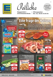 Aktueller EDEKA Prospekt mit Fast Food, "Aktuelle Angebote", Seite 1