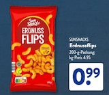 Erdnussflips im ALDI SÜD Prospekt Erdnussflips von Sun Snacks im aktuellen ALDI SÜD Prospekt für 0,99 €
