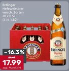 Hefeweissbier Angebote von Erdinger bei Getränke König Augsburg für 17,99 €