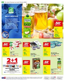 Promo Lait de soja bio dans le catalogue Carrefour du moment à la page 42