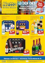 Netto Marken-Discount Prospekt für Eckartsberga mit 6 Seiten Netto Marken-Discount Prospekt für Eckartsberga: "DER ORT, AN DEM DU IMMER AUSGEZEICHNETE PREISE FINDEST.", 6 Seiten, 03.11.2025 - 08.11.2025