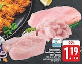 Aktuelles Putenschnitzel, -brustbraten, -steaks oder -gulasch Angebot bei EDEKA in Fürth ab 1,19 €