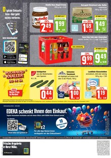 Coca Cola im EDEKA Prospekt "Top Angebote" mit 4 Seiten (Hamburg)