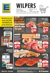 Aktueller EDEKA Supermarkt Prospekt in Rosendahl und Umgebung, "Aktuelle Angebote" mit 24 Seiten, 16.06.2025 - 21.06.2025