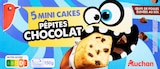 MINI CAKES AUX PÉPITES DE CHOCOLAT AUCHAN - AUCHAN à 2,30 € dans le catalogue Auchan Hypermarché