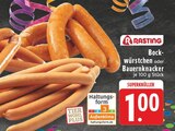 Aktuelles Bockwürstchen oder Bauernknacker Angebot bei EDEKA in Duisburg ab 1,00 €