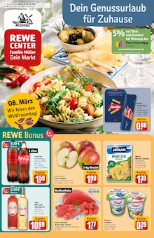 REWE Prospekt Dein Markt mit 32 Seiten