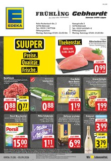 Kaffee im aktuellen EDEKA Prospekt (Detmold) Kaffee im EDEKA Prospekt "Aktuelle Angebote" mit 28 Seiten (Detmold)