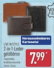 2-in-1-Ledergeldbörse im Angebot bei ALDI Nord in Hamm 2-in-1-Ledergeldbörse Angebote von LIVE IN STYLE bei ALDI Nord Hamm für 7,99 €