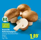 Braune Bio Kulturchampignons Angebote bei Lidl Mannheim für 1,89 €
