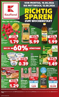 Kaufland Schleiz Prospekt der aktuellen Woche, gültig von 10.08.2026 bis 12.08.2026 Aktueller Kaufland Schleiz Prospekt "Hier bin ich richtig" mit 63 Seiten