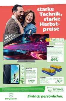 Fernseher im aktuellen EP: Prospekt (Frankenthal (Pfalz)) Fernseher im EP: Prospekt "Das sind meine Herbst-Highlights!" mit 12 Seiten (Frankenthal (Pfalz))