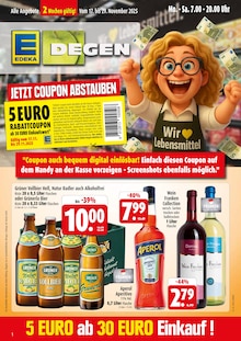 EDEKA Prospekt Wir lieben Lebensmittel! mit 12 Seiten